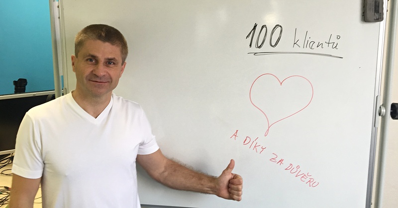 Naprosto úžasný pocit ze 100 klientů - terapie, které mění život